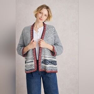 PAPAYA COTTON KNIT CARDIGAN NWOT!